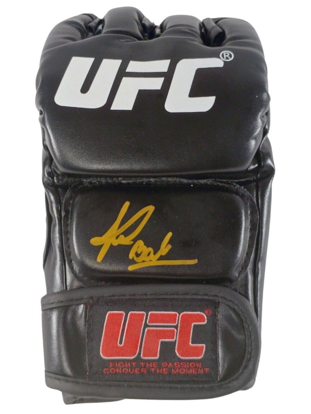 Jessica Andrade Signed UFC Glove Exact Proof Beckett BAS COA Gold MMA Autograph